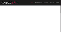 Desktop Screenshot of garagekaegi.ch
