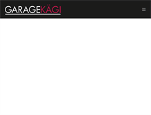 Tablet Screenshot of garagekaegi.ch
